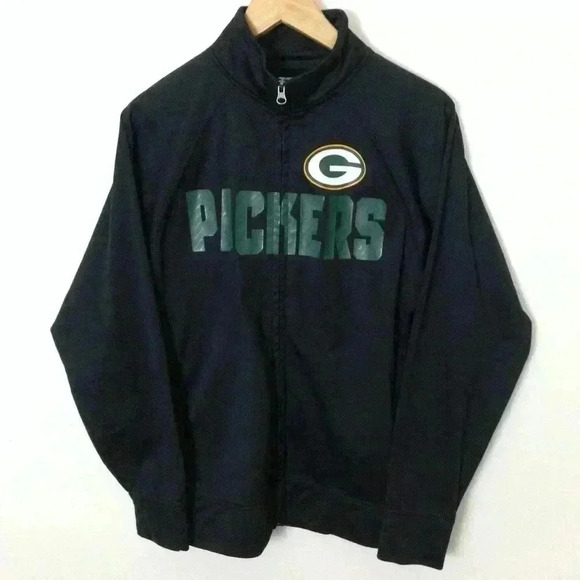 NFL Green Bay Packers Men S Zip Athletic Jacket - Picture 2 of 5